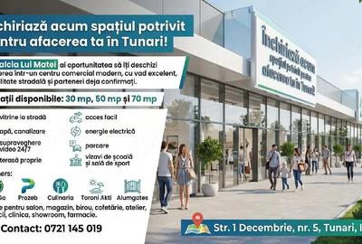 Spațiu comercial, de 50 mp, în Tunari - 1