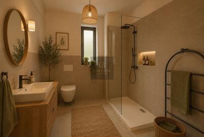 Duplex cu 4 camere cu Canalizare în Central - 5