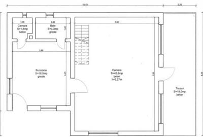 Casa 3 camere si teren 4873 mp in Pietroasa, Moldovenesti - 9