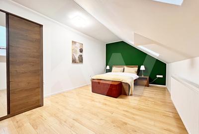 Ap. modern cu 3 cam. complet mobilat si utilat, doua bai+loc de parcare - 14