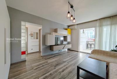 Apartament cu 2 camere semidecomandat, mobilat în Dorobanți