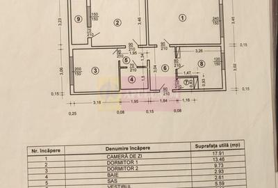 Vanzare apartament de 3 camere Dr Taberei-Valea Oltului - 11