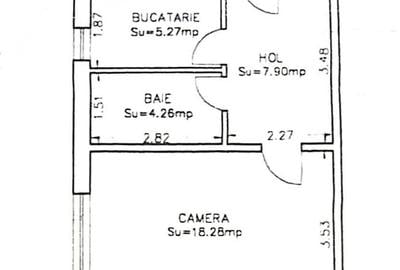 Piața Tomis 3 - garsonieră decomandată mobilată utilată - 2