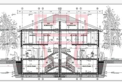 Casa duplex in constructie Dambul Rotund 207mp 350teren utili cu garaj Casa duplex in constructie Dambul Rotund 207mp 350teren utili cu garaj - 8