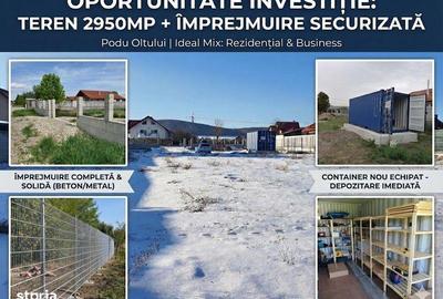Teren de 2950 mp, în Hărman