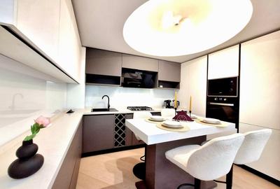 Apartament cu 3 camere semidecomandat, mobilat în Pipera - 2