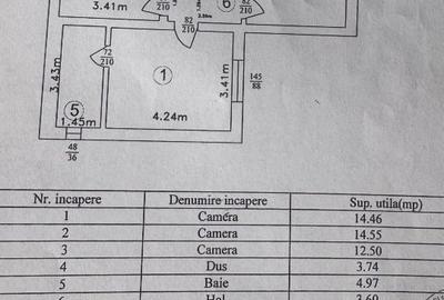 Casă individuală cu 4 camere cu Canalizare în Roșu - 3
