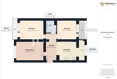 Confort, lumină și rafinament – 3 camere,  in zona Tipografilor - 42