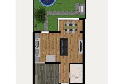 Dezvoltator 2 camere 51mp utili, gradina 35mp, Parc Circului - 4