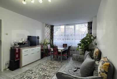 Apartament 2 camere, 45 mp, etaj 1, geam la baie, zona Manastur - 3