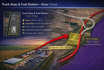 Teren agricol extravilan de 10000 mp, în Giroc - 1