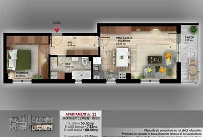 Bloc Finalizat Titan-Pallady 2 Camere Finisaje Premium Vedere Libera - 5