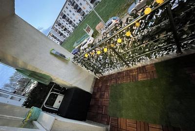 Apartament cu 2 camere decomandat, mobilat în Tractorul - 14