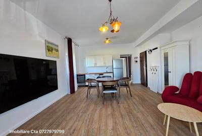 Apartament cu 3 camere decomandat, mobilat în Kamsas