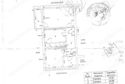 Apartament 2 camere, strada Orizontului - 20