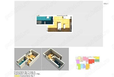 Garsonieră decomandată în Schitu - 1