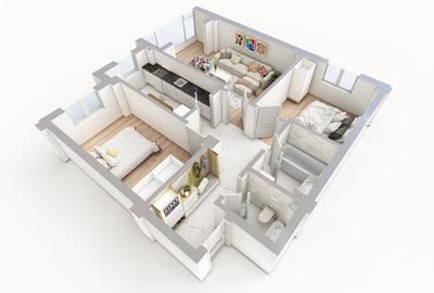 COMISION 0% ! 3 CAMERE BLOC NOU POPAS PACURARI - 2