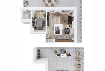 Apartament cu 2 camere în Central - 2
