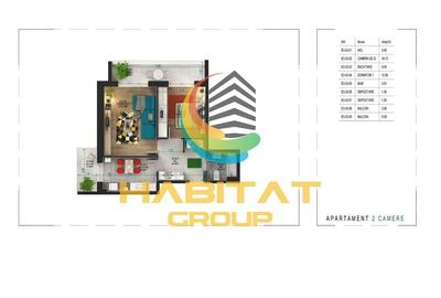 Pallady 2 camere decomandat 65 mp + loc parcare gratuit - 2