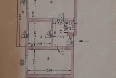 Apartament cu 3 camere semidecomandat în Central - 1