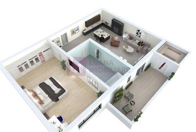 Apartament cu 2 camere decomandat în Aeroport - 10