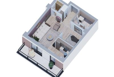 Garsonieră decomandată în Miroslava - 10