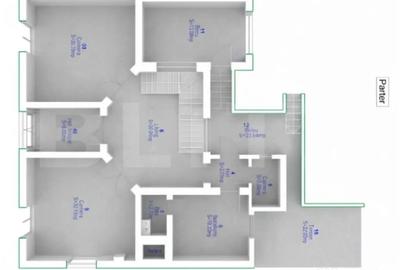 Casă cu 7 camere cu Teren 204 Mp în Central - 4