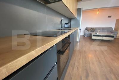 Apartament 3 camere, 57mp, terasa 12 mp, et intermediar, la cheie, Baciu Petrom - 1