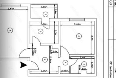 Apartament cu 2 camere decomandat în Progresul I - 1