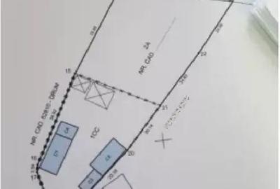 Casă cu 3 camere în Chișlaz