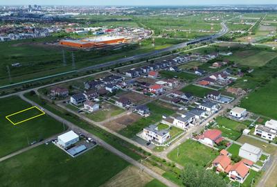 Teren Construcții intravilan de 538 mp, în Moșnița Nouă - 2
