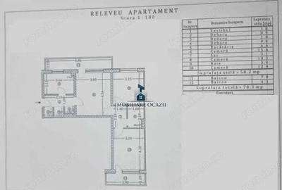 Apartament cu 3 camere semidecomandat în Berceni - 1