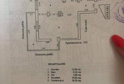 Apartament cu 2 camere decomandat în Mazepa 2 - 2