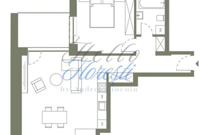 Apartament cu 2 camere în Dâmbul Rotund - 2