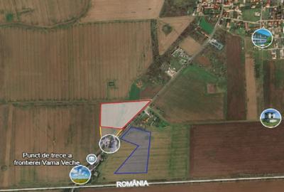 Teren 3,8 ha in Vama Veche pe partea cu marea, la 300 ml de granita - 6