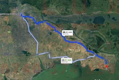 Teren de 3299 mp, în Dunavățu de Jos