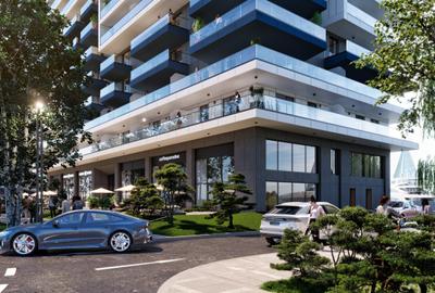 RATE -SOLID SKYLINE MAMAIA-STUDIO VEDERE FRONTALA LAC-INCALZIRE IN PARDOSEALA - 3