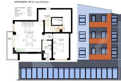Apartament 2 camere, 63 mp, zona FORD - 1