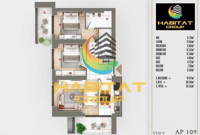 Apartament 3 camere decomandat UPPER Premium - 15