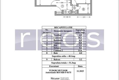 Apartament cu 2 camere decomandat, mobilat în Băneasa - 6