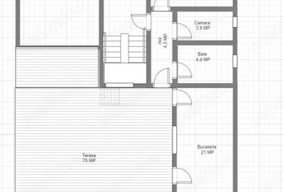Casă cu 4 camere cu Teren 1105 Mp în Făget - 4