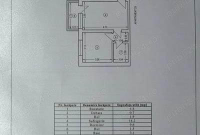 Apartament 2 camere Medgidia disponibil imediat - 6