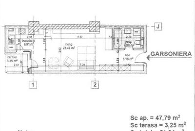 Garsonieră decomandată în Lujerului - 5