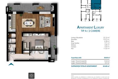 Apartamente cu 2 camere in complex Unirii Park Luxury - 3