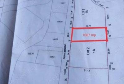 Teren de 1067 mp, în Fughiu - 3