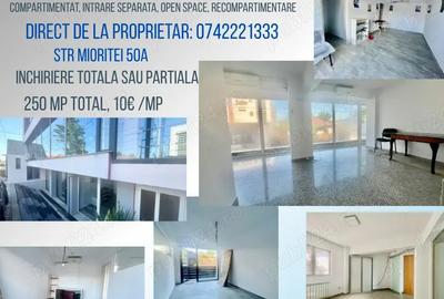 Spatiu comercial & birouri 10 mp 250mp. Suprafete &intrari la alegere. Mioritei 50. Vedere stradala - 2