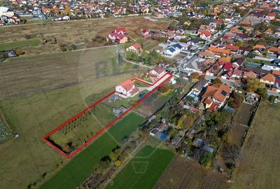 Casă individuală cu 4 camere cu Teren 2389 Mp în Sânpetru - 1