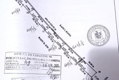3 loturi de teren 906 mp fiecare in Lilieci, Com. Sinesti