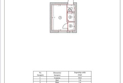 Vanzare  Garsoniera  Mobilata -Utilata   Baicului - 3