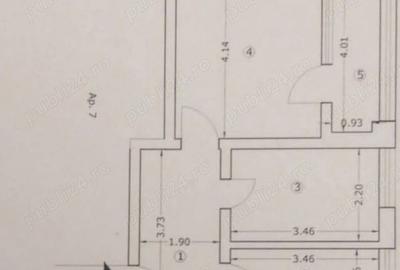 Garsonieră decomandată în Marghiloman
